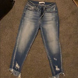 KanCan Signature Midrise ankle skinny jean